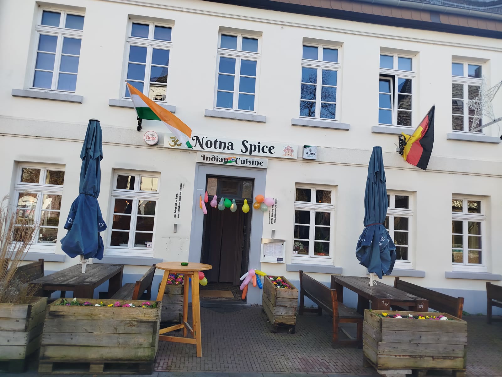 Fassade und Eingang von Notna Spice