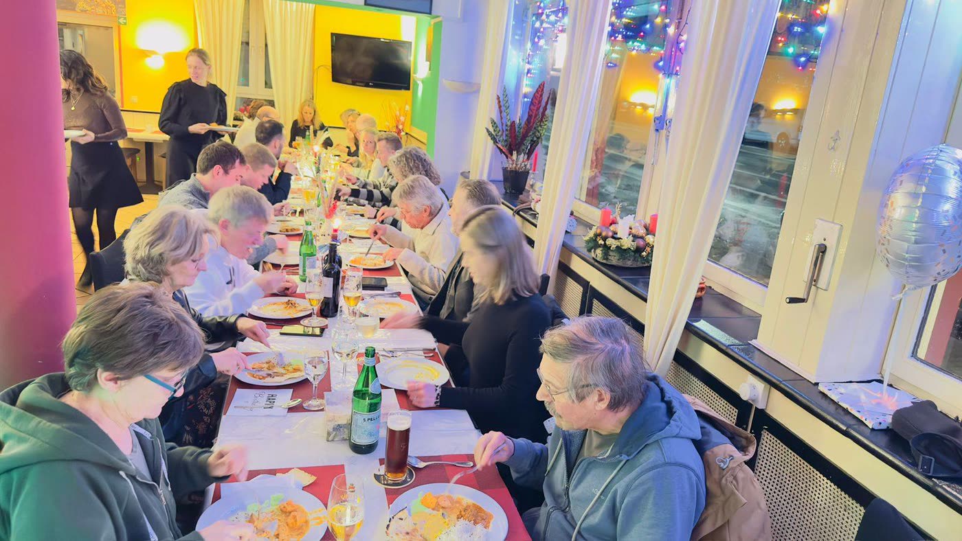 Festlich gedeckte Tafel bei Notna Spice